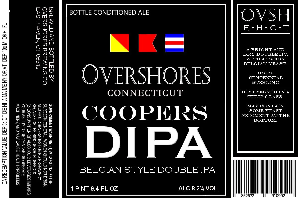 Coopers DIPA label