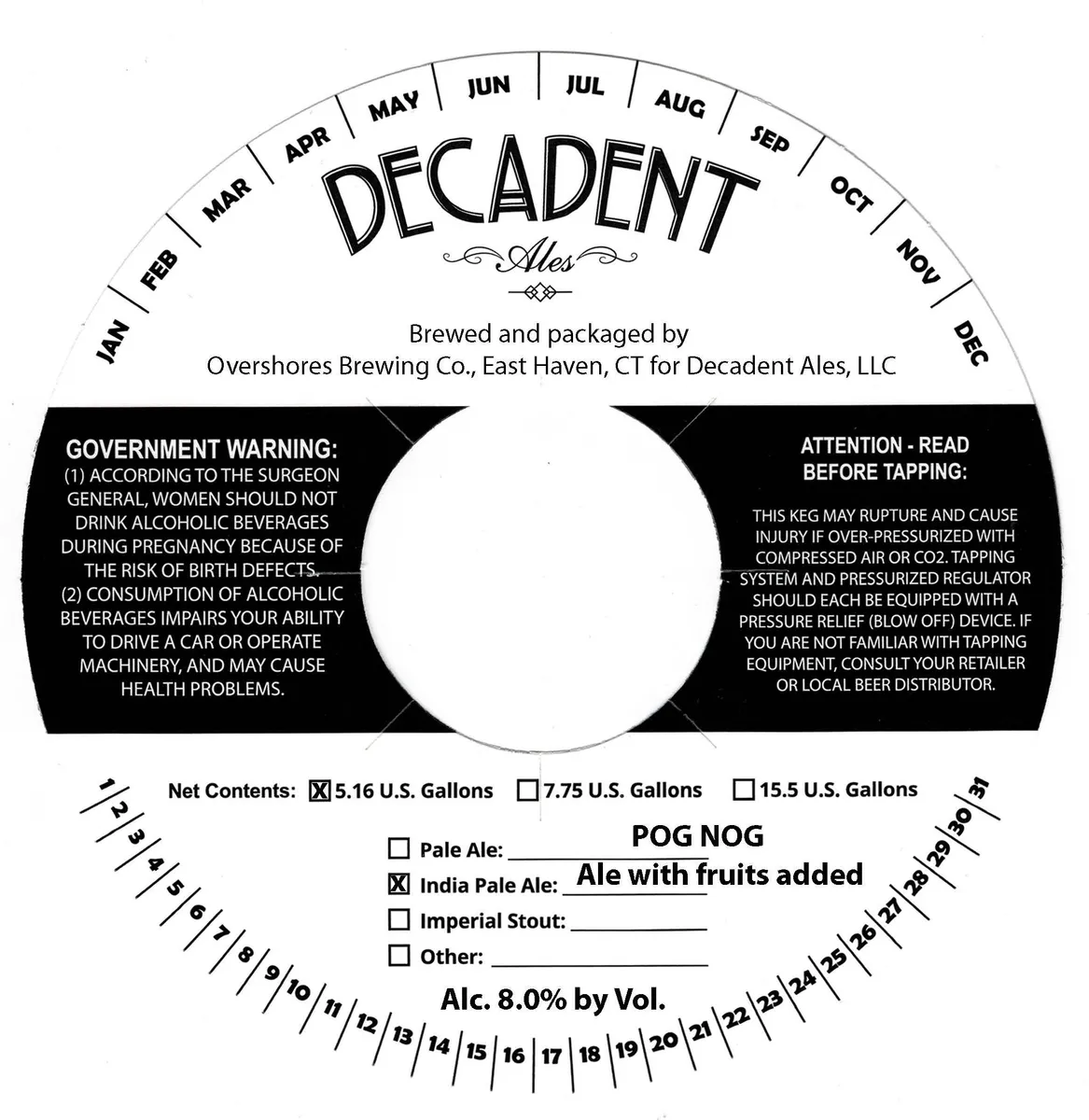 POG NOG label