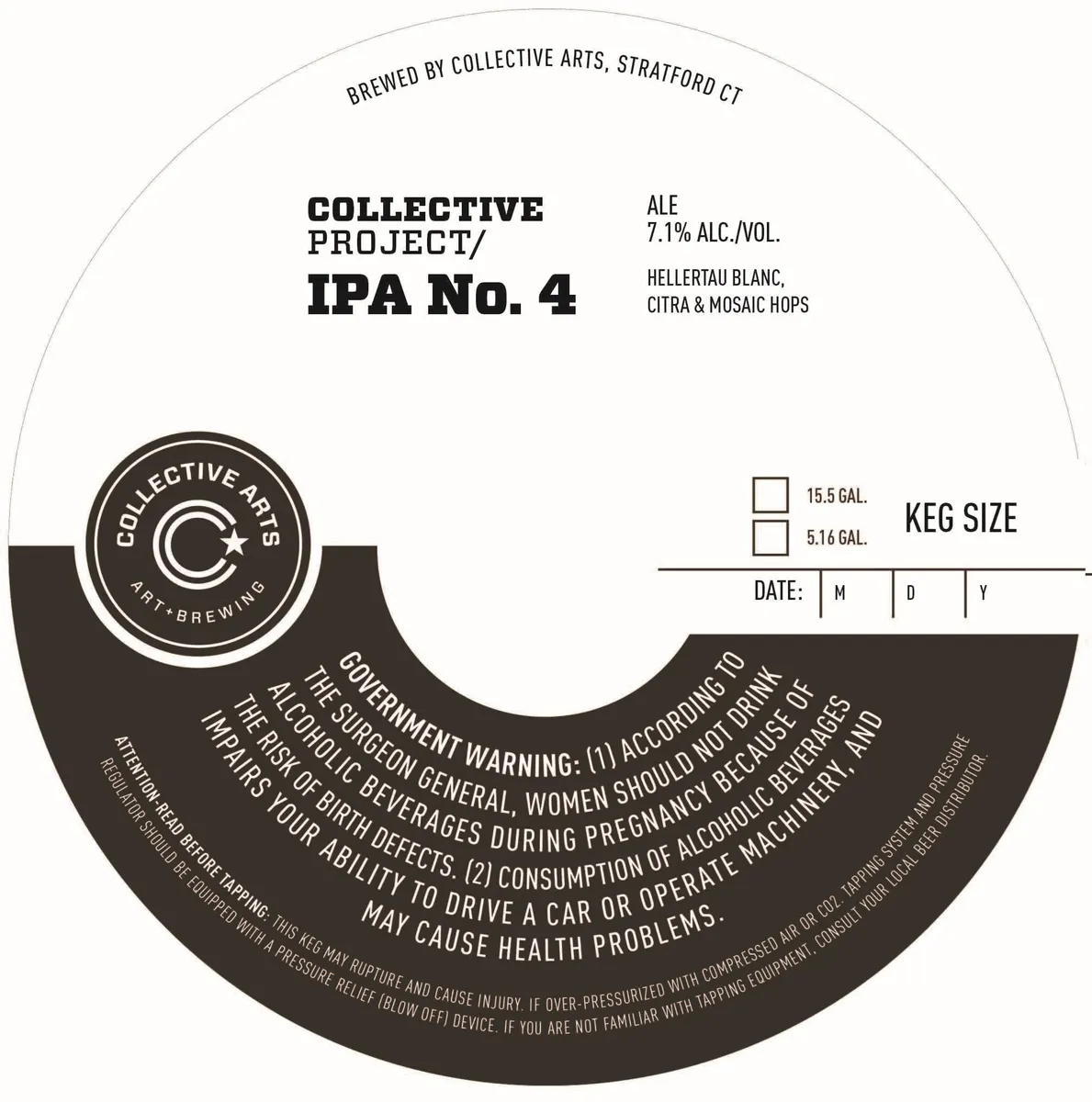 Collective Project IPA No. 4 label art — COLLECTIVE ARTS