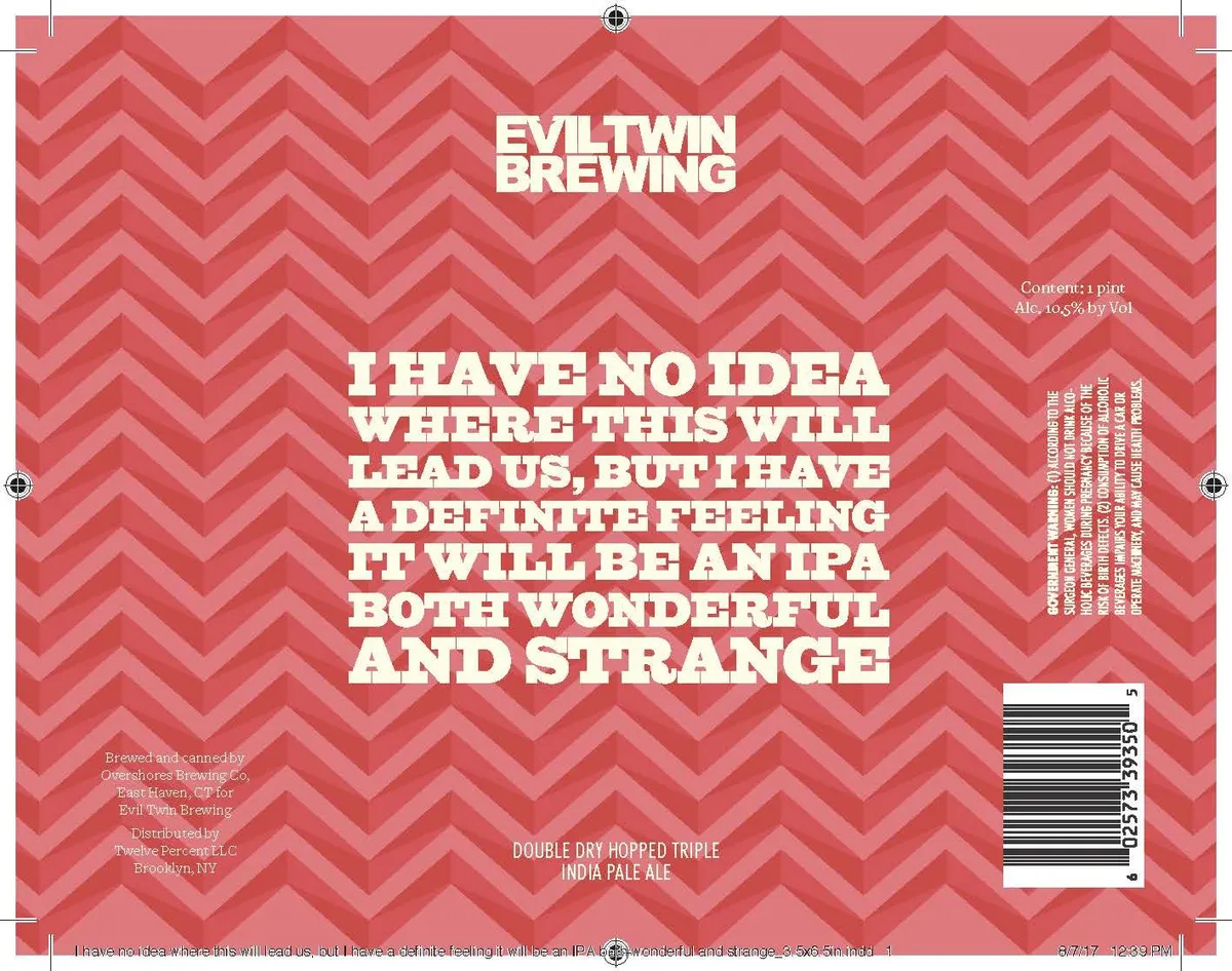 I Have No Idea label