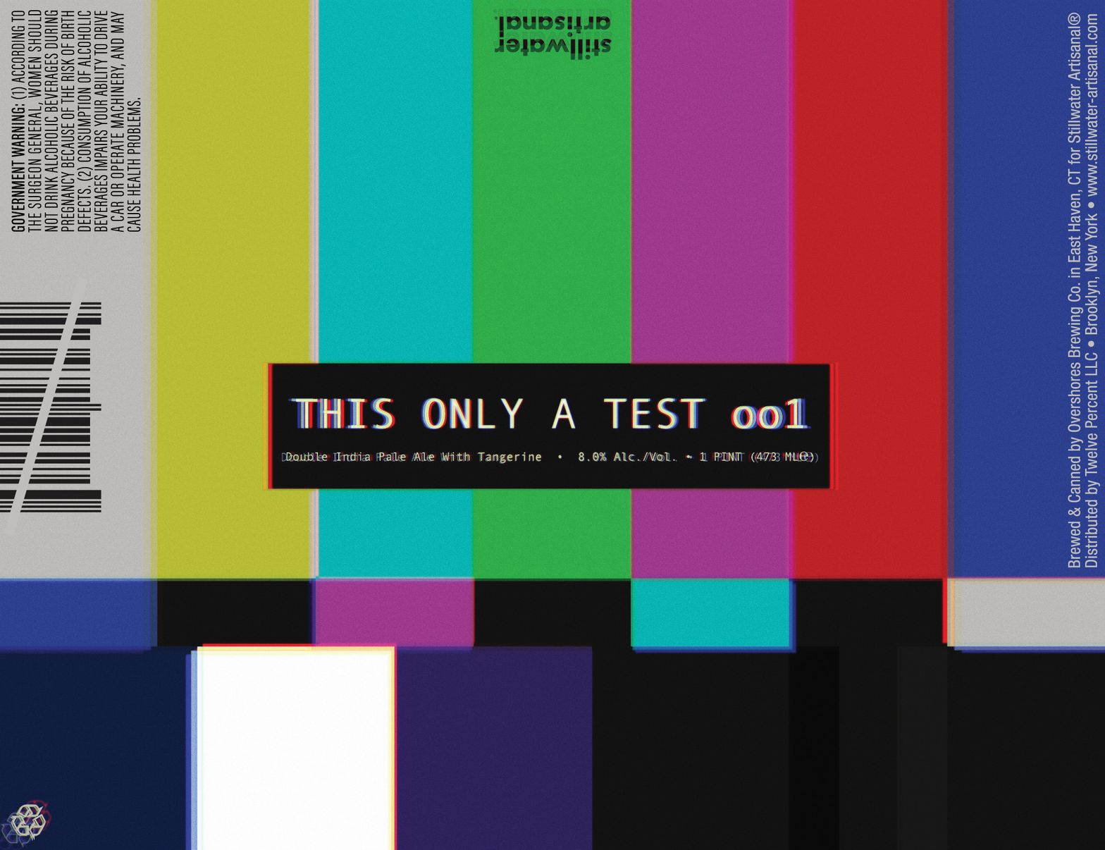 This Only A Test 001 — full label as filed with TTB
