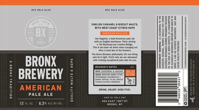American Pale Ale label