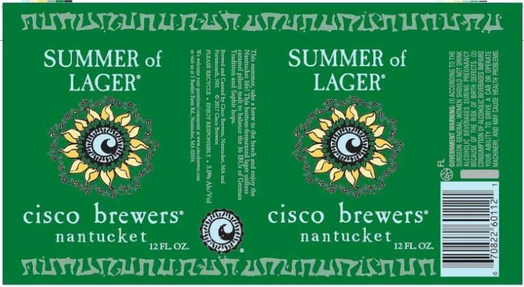 Summer of Lager label