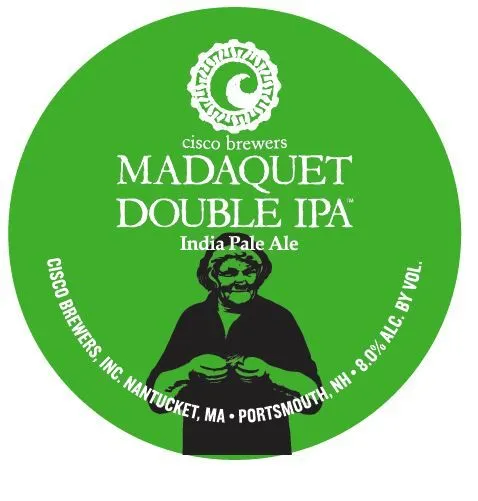Madaquet Double IPA label
