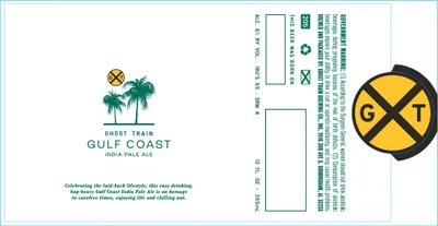 Gulf Coast India Pale Ale label