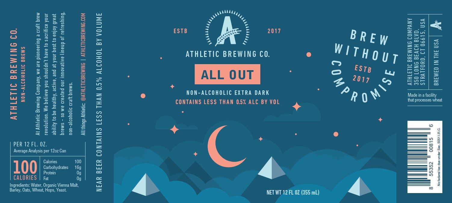 All Out — full label as filed with TTB
