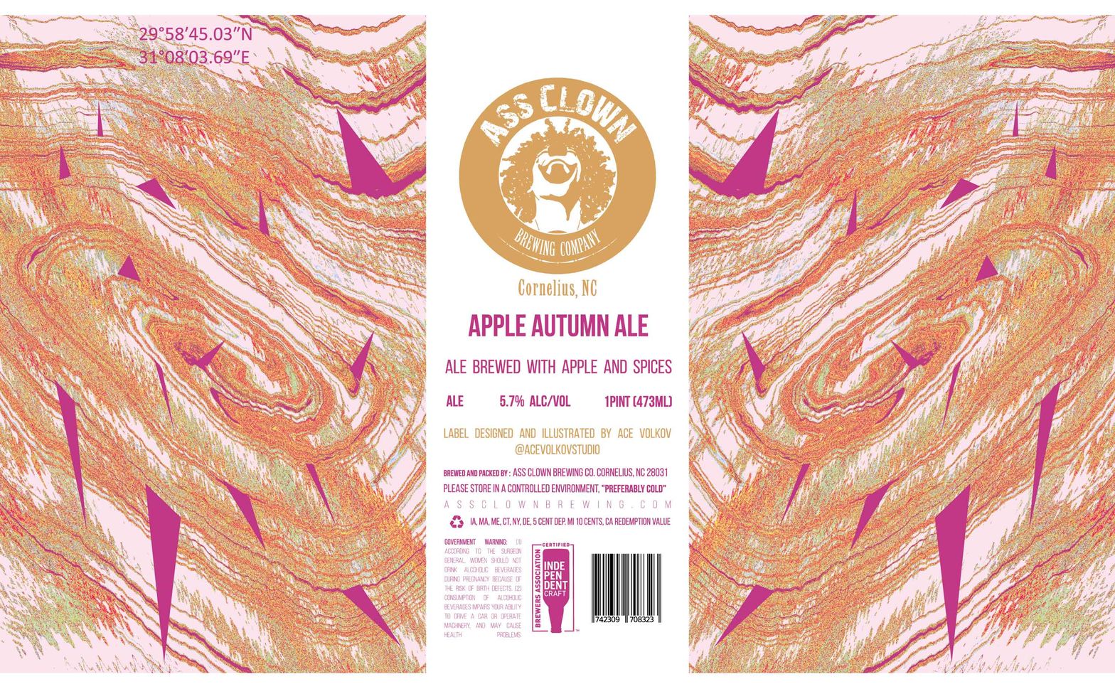 Apple Autumn Ale — full label as filed with TTB