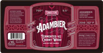 Adambier label
