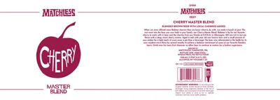 Cherry Master Blend label