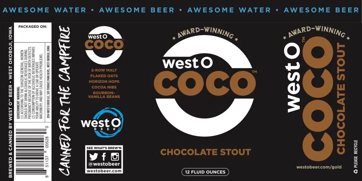West O Coco label