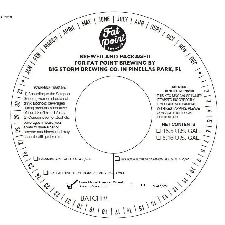Going Mintal label