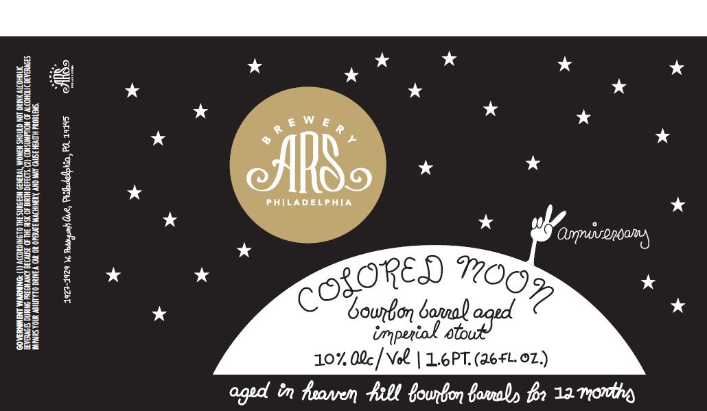Colored Moon — full label as filed with TTB