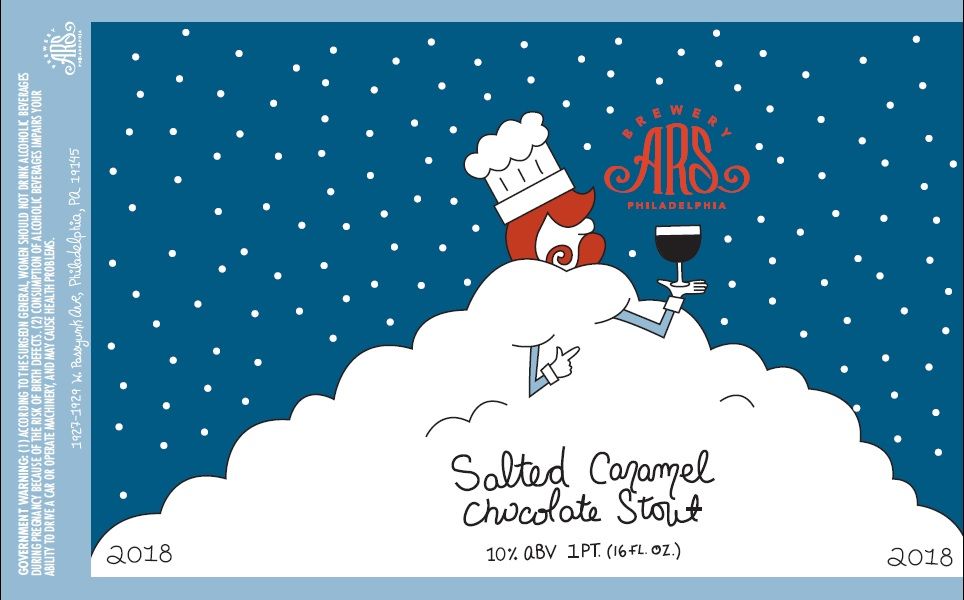 Salted Caramel Chocolate Stout — full label as filed with TTB