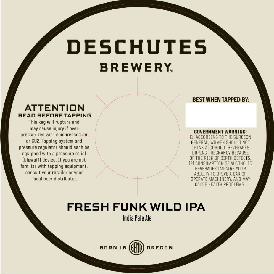 Fresh Funk Wild IPA label