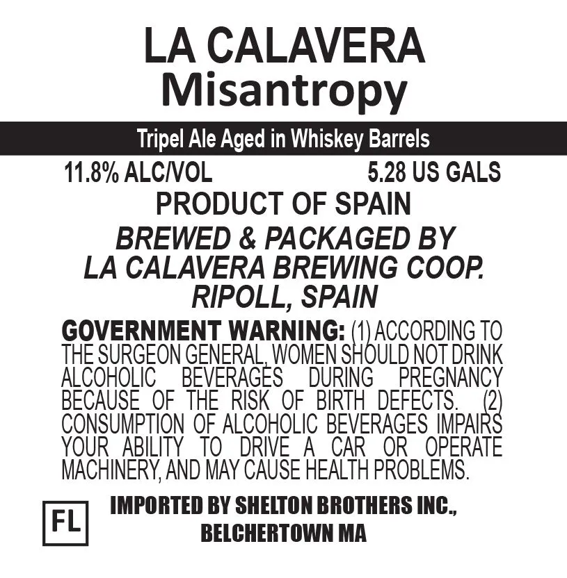 Misantropy label