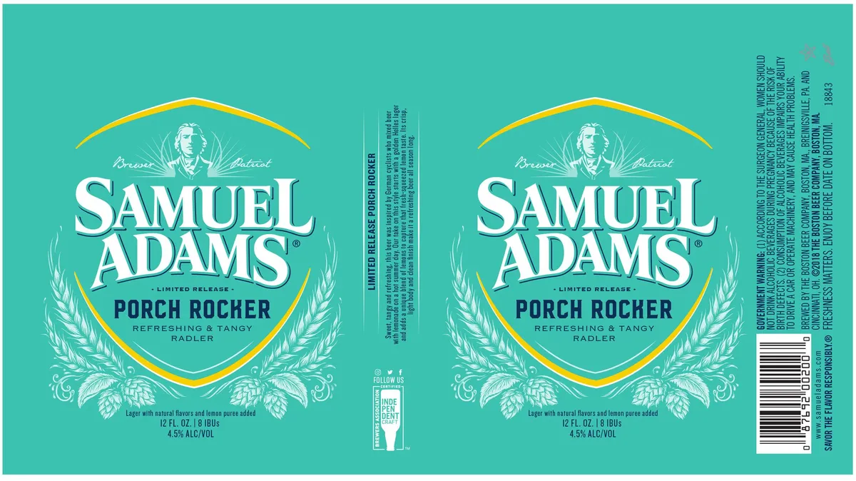 Porch Rocker label