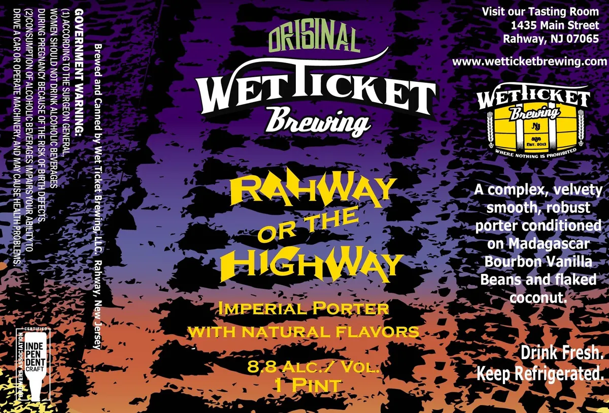 Rahway Or The Highway label