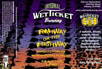 Rahway Or The Highway label