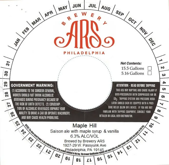 Maple Hill label