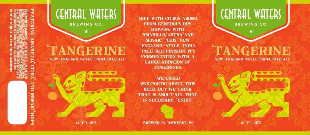 Tangerine label