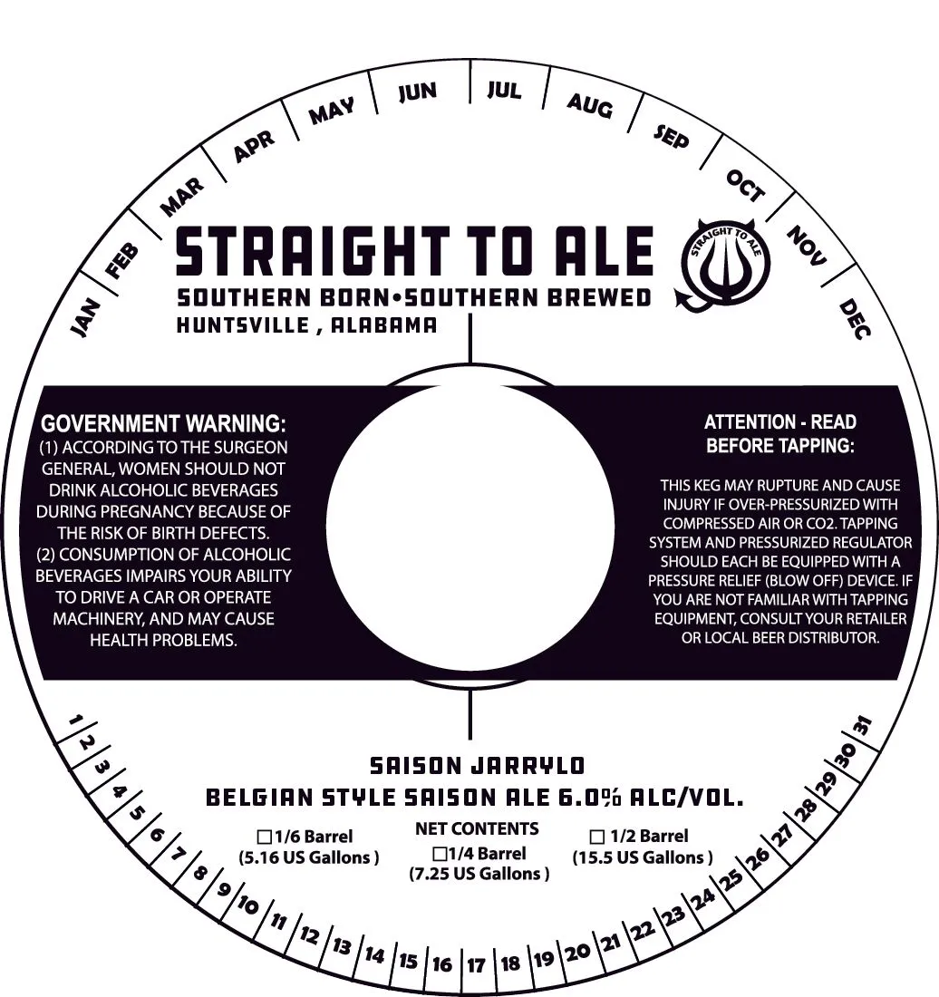 Saison Jarrylo label art — SAISON JARRYLO