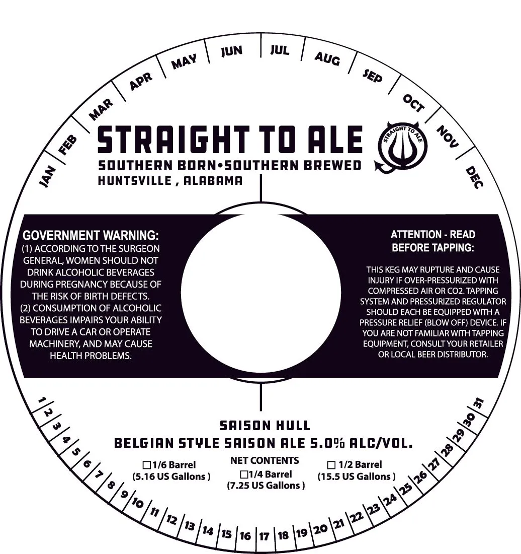 Saison Hull label art — SAISON HULL