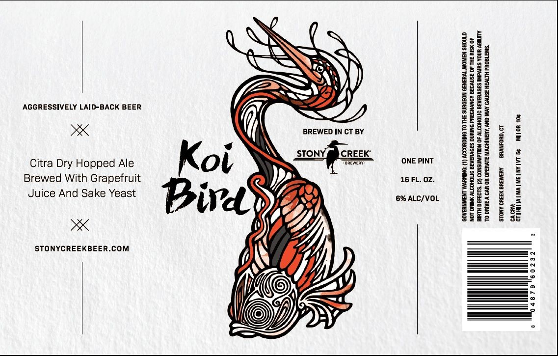 Koi Bird — full label as filed with TTB