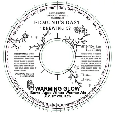 Warning Glow label