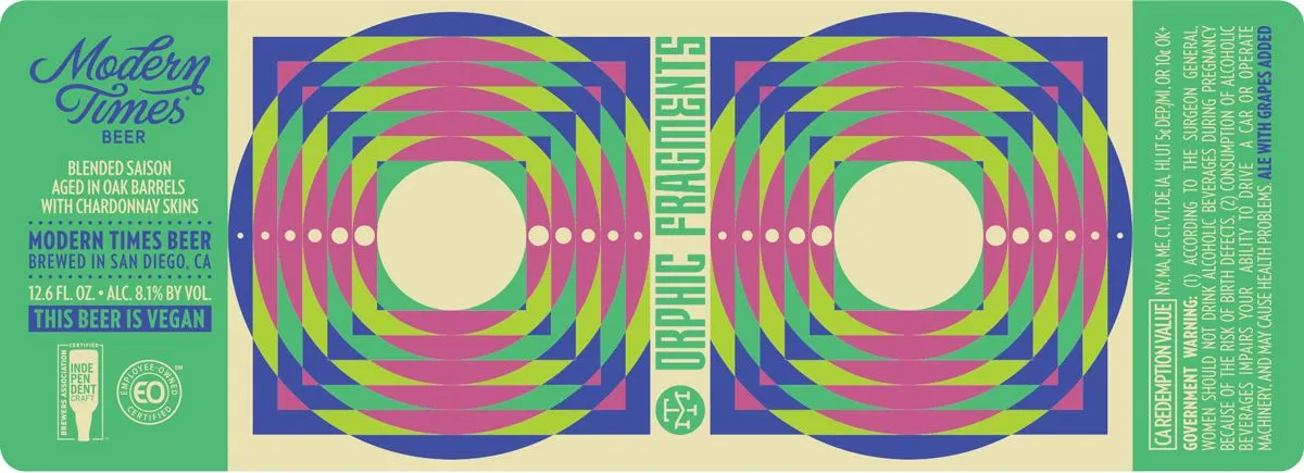 Orphic Fragments label art — ORPHIC FRAGMENTS