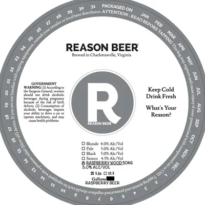 Raspberry Wood Song label