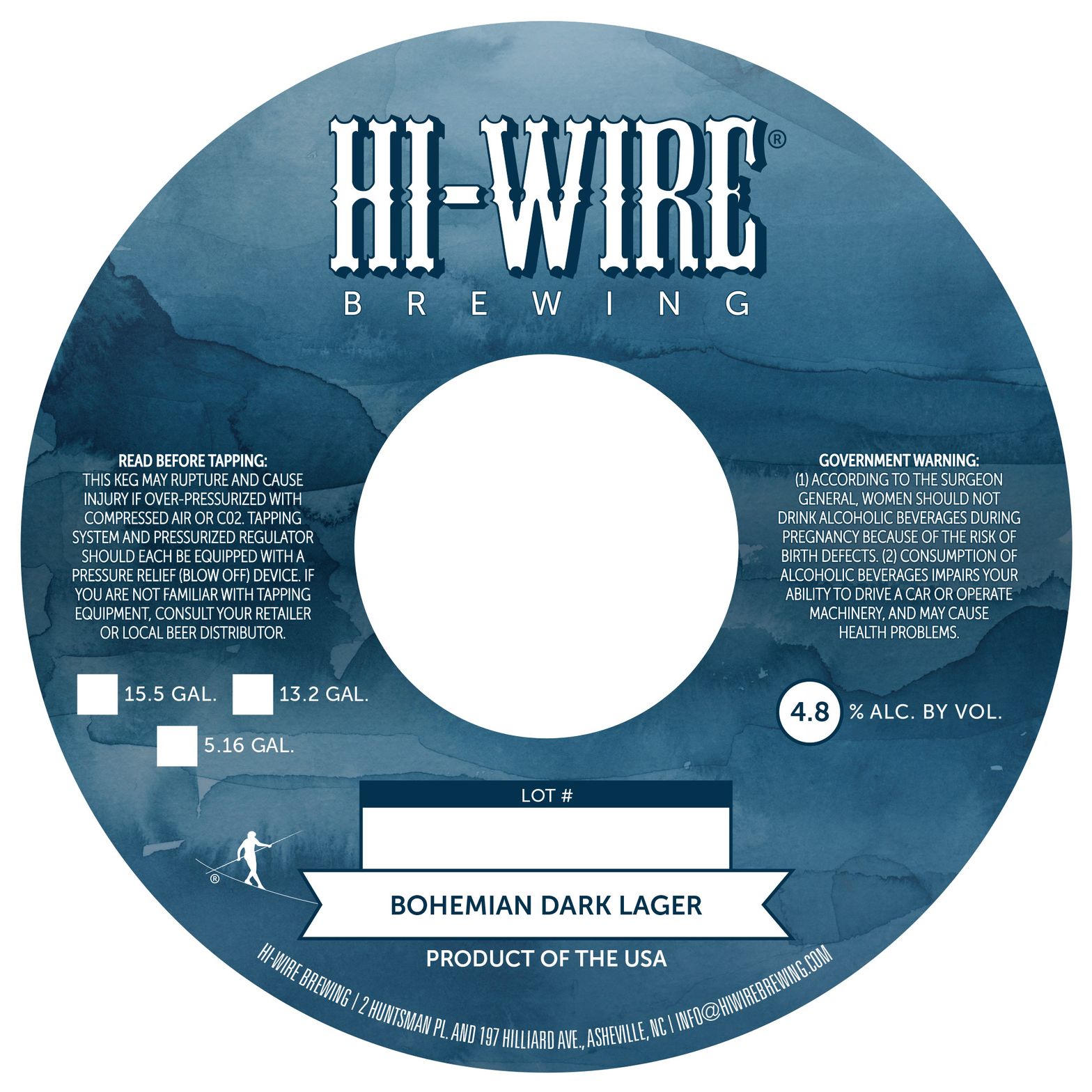 Bohemian Dark Lager — full label as filed with TTB