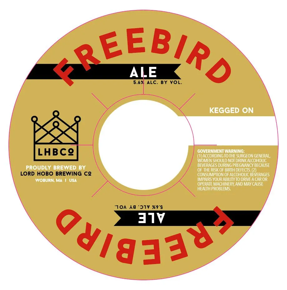 Freebird Ale label