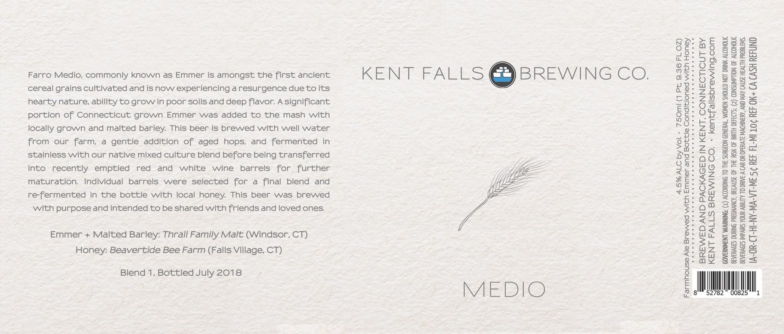 Medio — full label as filed with TTB