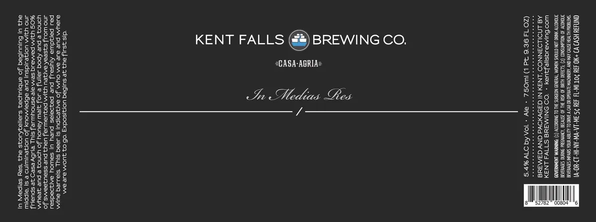 In Medias Res label
