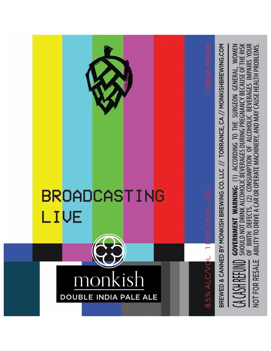 Broadcasting Live label