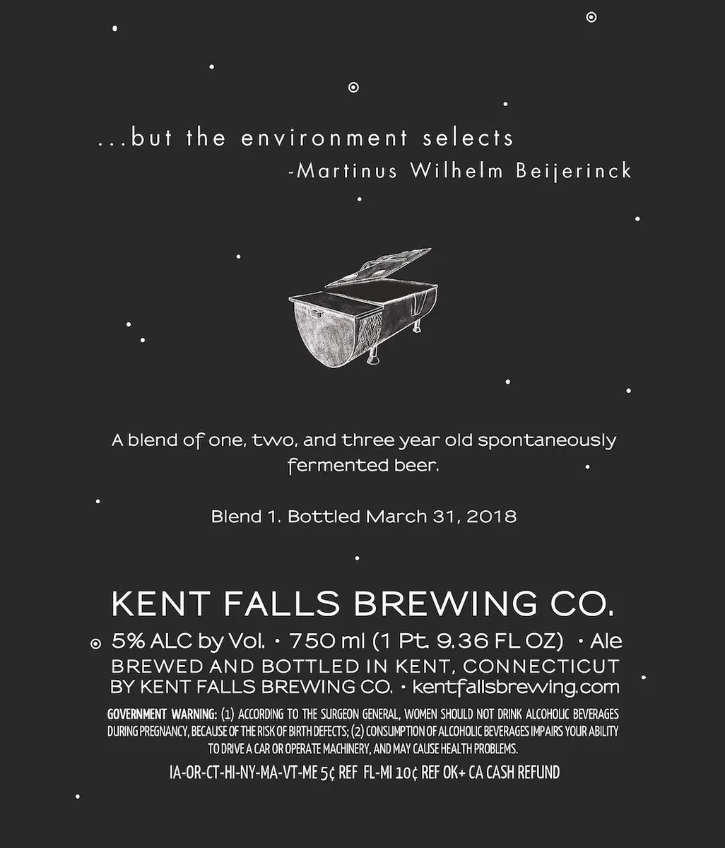 Everything Is Everywhere label art — KENT FALLS BREWING COMPANY