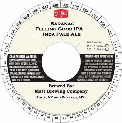 Feeling Good IPA label