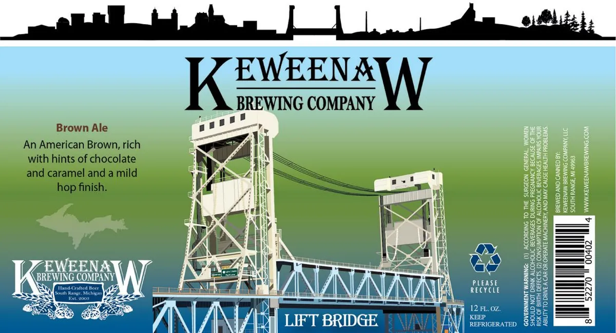 Lift Bridge label