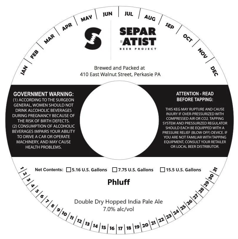 Phluff label