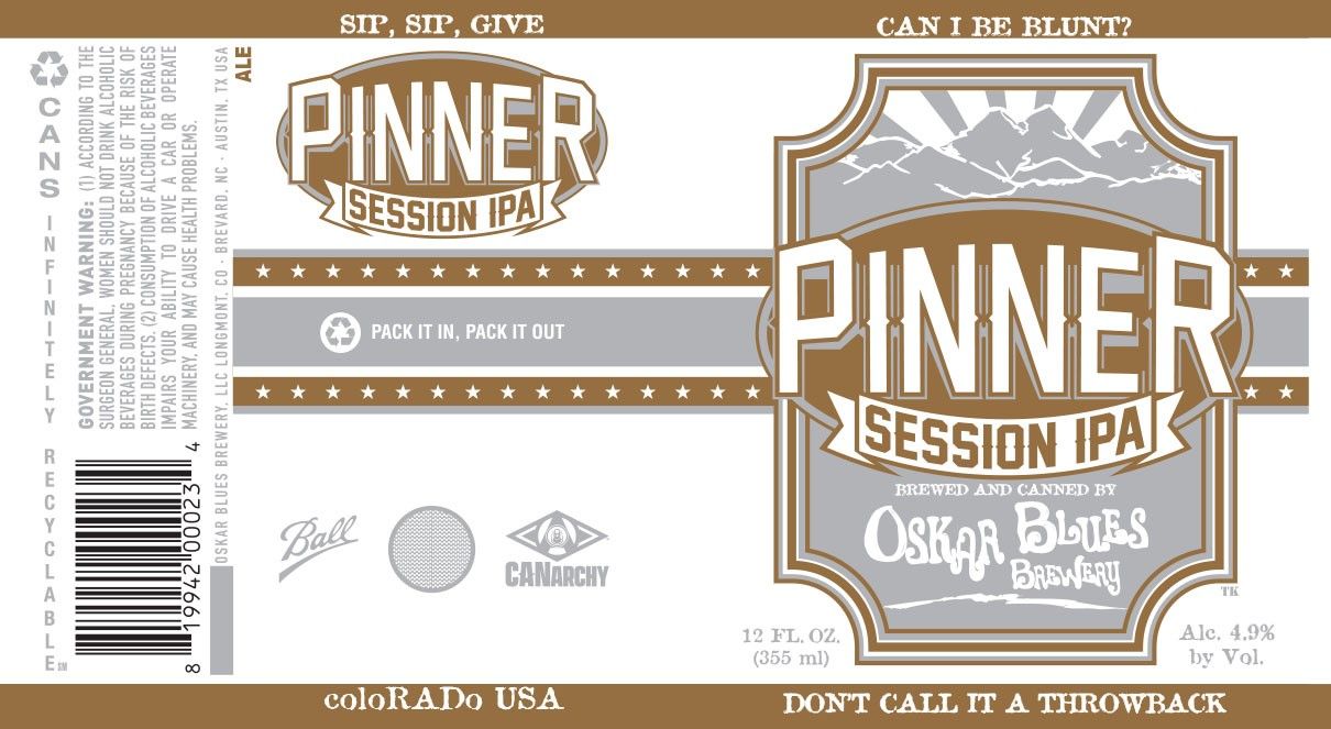 Pinner Session IPA — full label as filed with TTB