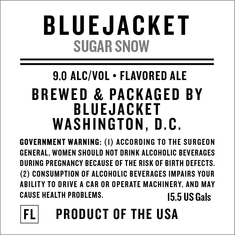 Sugar Snow label