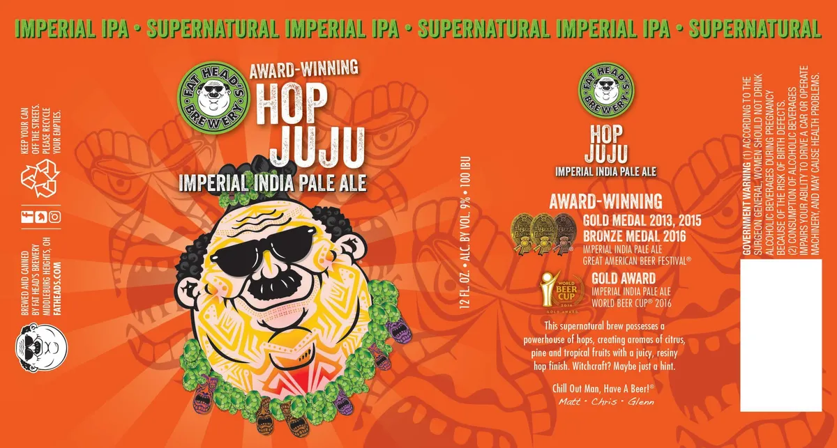 Hop Juju label art — HOP JUJU