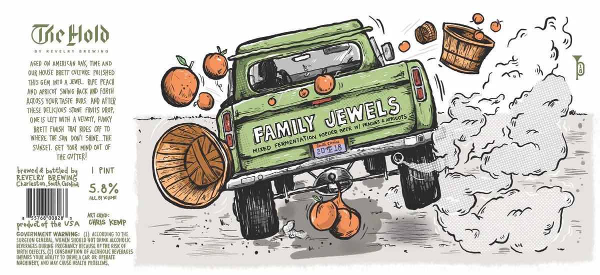 Family Jewels label art — FAMILY JEWELS