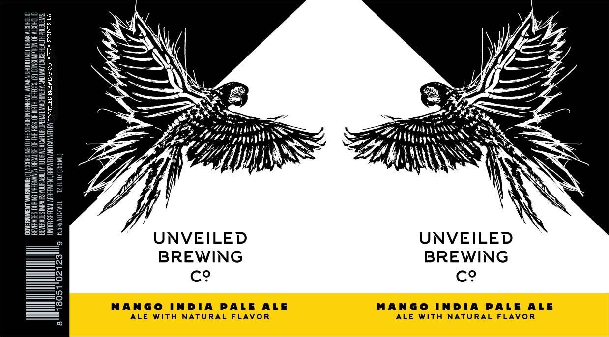 Mango India Pale Ale — full label as filed with TTB