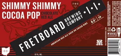 Shimmy Shimmy Cocoa Pop label