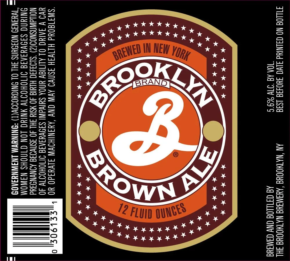 Brown Ale label