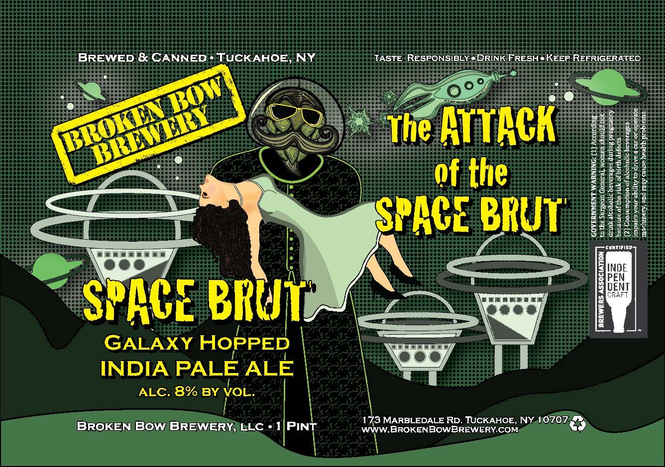 Space Brut — full label as filed with TTB