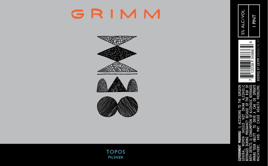 Topos — full label as filed with TTB