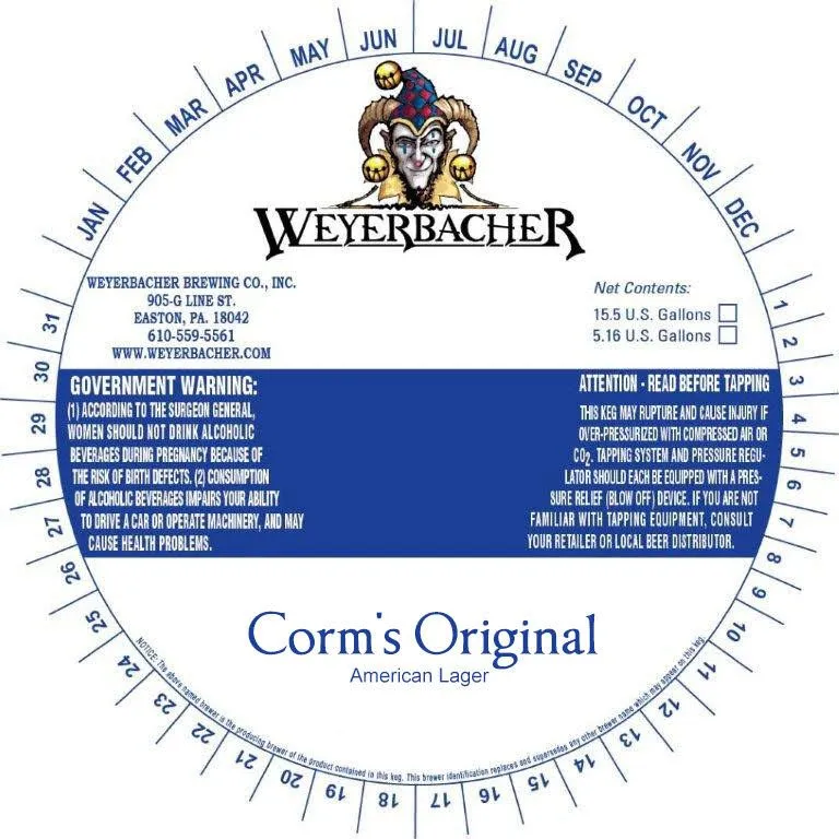 Corns Original label