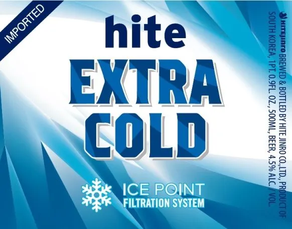 Extra Cold label